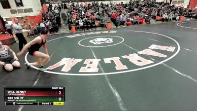 157 lbs Champ. Round 2 - Will Denny, Chicago (MARIST) vs Tim Boldt, Arlington Heights (HERSEY)