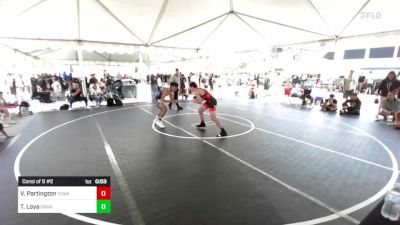 138 lbs Consi Of 8 #2 - Vince Partington, Team Thunder vs Tank Loya, Orange County RTC