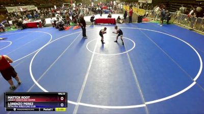 93 lbs Round 3 - Mattox Root, Legacy Wrestling Center vs Lorenzo Perez, Petaluma Wrestling Club