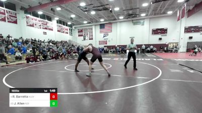 190 lbs Round Of 16 - Ryan Barretta, Killingly vs Jordan Allen, Notre Dame-Fairfield