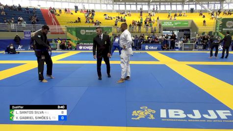 LINCOLN SANTOS SILVA vs VICTOR GABRIEL SIMÕES LEITE 2024 Brasileiro Jiu-Jitsu IBJJF