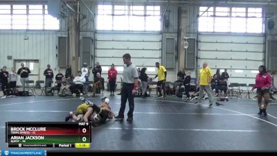 92 lbs Round 2 (6 Team) - Brock McClure, Terps Xpress vs Arian Jackson, Quest