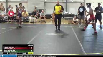 110 lbs Round 1 (6 Team) - Maximus Hay, Team Gotcha Red vs Aiden Mincey, Untouchables Purple