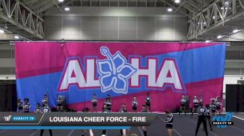 Louisiana Cheer Force - Fire [2022 L4 - U16 Coed] 2022 Aloha New Orleans Showdown