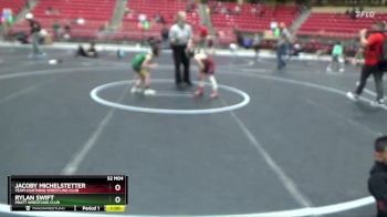 55 lbs Cons. Round 4 - Jacoby Michelstetter, Team Lightning Wrestling Club vs Rylan Swift, Pratt Wrestling Club