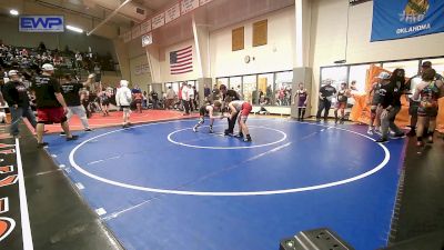 105 lbs Consolation - Tripp Gruenwald, Collinsville Cardinal Youth Wrestling vs Wyatt Wilkinson, Skiatook Youth Wrestling