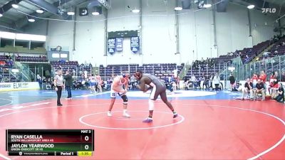 215 lbs Semifinal - Ryan Casella, South Williamsport Area Hs vs Jaylon Yearwood, Union-Endicott Sr HS