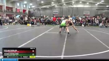 160 lbs Round 2 (4 Team) - Dylan Harlod, Team Tennessee Blue vs Ryder Rowland, South Dakota Fury