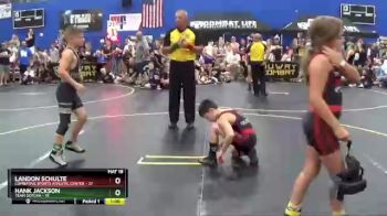 92 lbs Round 1 (6 Team) - Hank Jackson, Team Gotcha vs Landon Schulte, Combative Sports Athletic Center