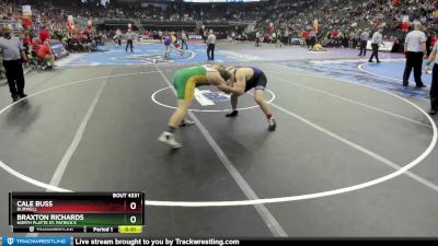 Cons. Round 3 - Cale Buss, Burwell vs Braxton Richards, North Platte St. Patrick`s