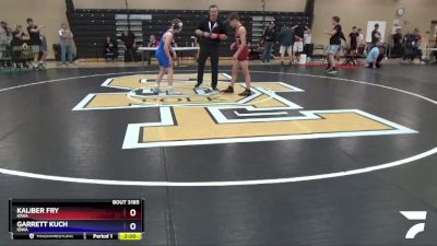 113 lbs Cons. Round 2 - Kaliber Fry, Iowa vs Garrett Kuch, Iowa