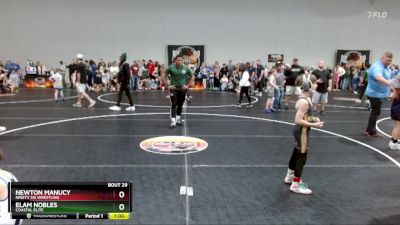 66 lbs Quarterfinal - Elam Nobles, Coastal Elite vs Newton Manucy, Ninety Six Wrestling