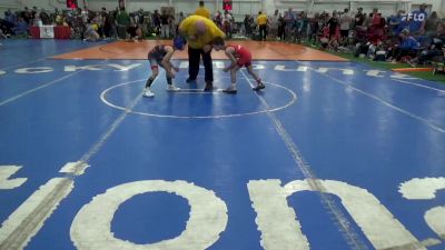 B-65 lbs Semifinal - Tanner Zenowicz, OH vs Hunter Carl, PA