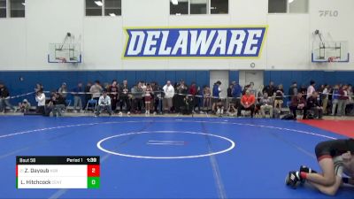 113 lbs Champ. Round 1 - Zayne Dayoub, Northampton vs Luke Hitchcock, Central Dauphin HS