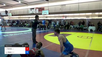72 kg Consi Of 4 - Isaac Dukes, U.S. Army vs Logan Kass, Minnesota Storm/OTS