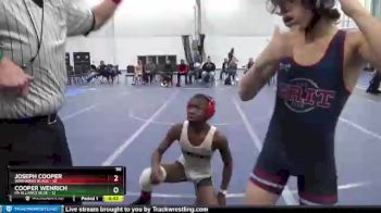 96 lbs Round 4 (8 Team) - Joseph Cooper, Warhawks Black vs Cooper Wenrich, PA Alliance Blue