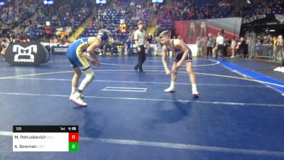 110 lbs Round Of 16 - Tommy Gretz, Connellsville vs David Miller, Sharpsville