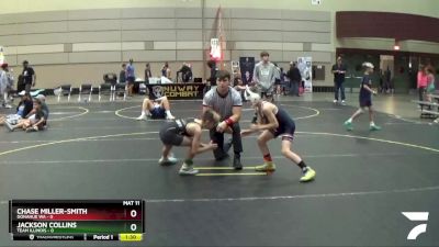 67 lbs Round 4 (6 Team) - Chase Miller-Smith, Donahue WA vs Jackson Collins, Team Illinois