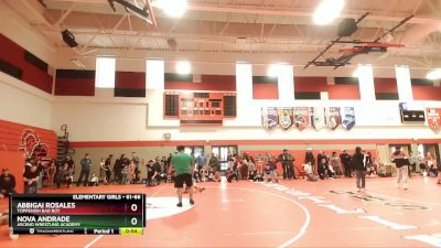 61-66 lbs Round 2 - Abbigai Rosales, Toppenish Bad Boy vs Nova Andrade, Ascend Wrestling Academy