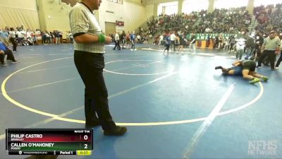 184 Boys Cons. Semi - Philip Castro, Brawley vs Callen O`Mahoney, Poway