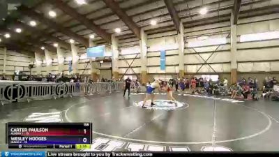 195 lbs Placement (16 Team) - Carter Paulson, Alaska 1 vs Wesley Hodges, Idaho 2