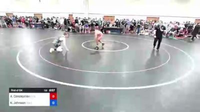 57 kg Rnd Of 64 - Adam Concepcion, Cool Sunshine Wrestling vs Kole Johnson, Utah