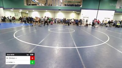 150 lbs Round Of 128 - Merritt Clinton, VA vs Jayden Imler, PA