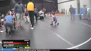 50 lbs Emma Jimenez, Team Bear White vs Jax Gillespie, JET