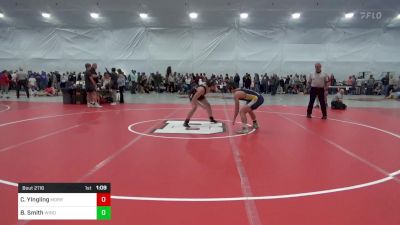 171 lbs Quarterfinal - Carter Yingling, Morrisdale vs Brett Smith, Windsor