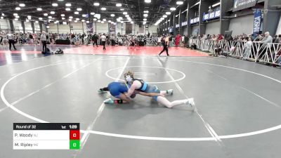 107 lbs Round Of 32 - Princessstorm Woody, NJ vs Maddie Ripley, ME