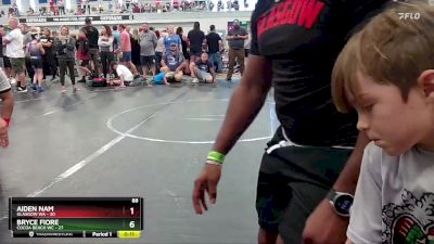 88 lbs Semis & 1st Wrestleback (8 Team) - Bryce Fiore, Cocoa Beach WC vs Aiden Nam, Glasgow WA