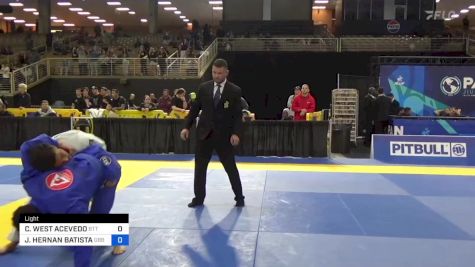 CHANCE WEST ACEVEDO vs JHONIER HERNAN BATISTA 2024 Pan Jiu Jitsu IBJJF Championship