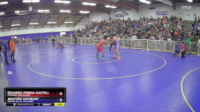 215 lbs Cons. Round 3 - Eduardo Pineda-Gastellum, McDaniel High School vs Brayden Gayheart, Hidden Valley Mustangs