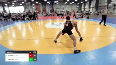 120 lbs Rr Rnd 2 - Leo Joseph, Quest School Of Wrestling vs Jack Sawyer, Great Bridge