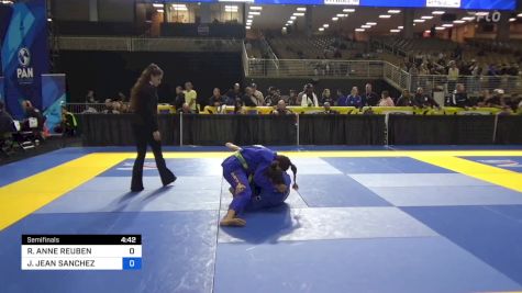 REBECCA ANNE REUBEN vs JESSICA JEAN SANCHEZ 2024 Pan Jiu Jitsu IBJJF Championship