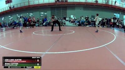 80 lbs Cons. Round 3 - Jon Luke Austin, Contenders Wrestling Academy vs Ryan Cotton, Elite Athletic Club