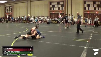 105 lbs Round 1 (6 Team) - William Stapleton, Iron Faith vs Lucas Pelc, Yale Street WC