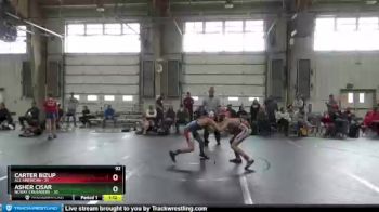 92 lbs Finals (2 Team) - Carter Bizup, All American vs Asher Cisar, NCWAY Crusaders
