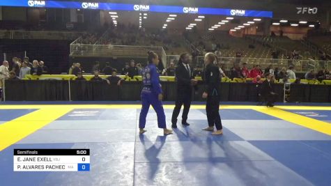 ELIZABETH JANE EXELL vs PATRICIA ALVARES PACHECO 2024 Pan Jiu Jitsu IBJJF Championship