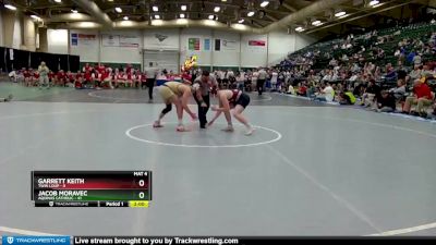 152 lbs Finals (8 Team) - Jacob Moravec, Aquinas Catholic vs Garrett Keith, Twin Loup