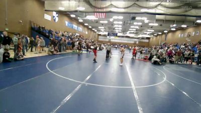 130 lbs Cons. Round 2 - Jarom Stoddard, Roy Wrestling Club vs Trace Tucker, Box Elder Stingers