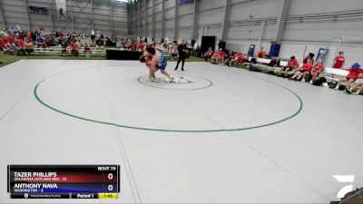 285 lbs Placement Matches (16 Team) - Tazer Phillips, Oklahoma Outlaws Red vs Anthony Nava, Washington