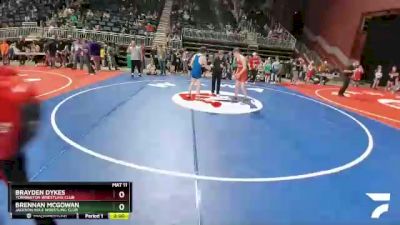 152 lbs Round 2 - Brayden Dykes, Torrington Wrestling Club vs Brennan McGowan, Jackson Hole Wrestling Club