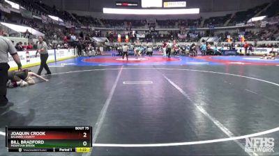 6A 132 lbs Quarterfinal - Joaquin Crook, Baldwin County vs Bill Bradford, Mountain Brook