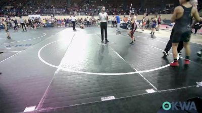 119 lbs Quarterfinal - Lynly Flud, Hilldale Youth Wrestling Club vs LANDON Farmer, Lions Wrestling Academy