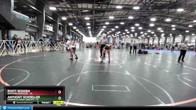 96 lbs Rd# 4- 2:00pm Friday Final Pool - Ryatt Rodden, Backyard Brawlers vs Anthony Schoeller, Minnesota Funky Singlets