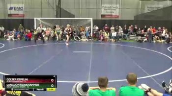 115 lbs Semis & 1st Wrestleback (8 Team) - Langdon Klinkhammer, South Dakota Storm vs Colter Espelin, Montana Maroon