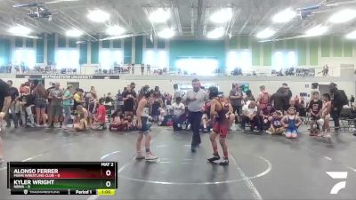 72 lbs Round 1 - Alonso Ferrer, Miami Wrestling Club vs Kyler Wright, Nbwa