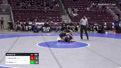 127 lbs Round Of 16 - Carson Rockwell, Canton Jr Sr vs Noah Rosa, Berks Catholic