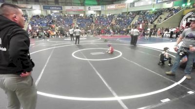 40 lbs Round Of 16 - Jade Diggins, Tnwc vs Teagan Stearns, Ridge Wrestling